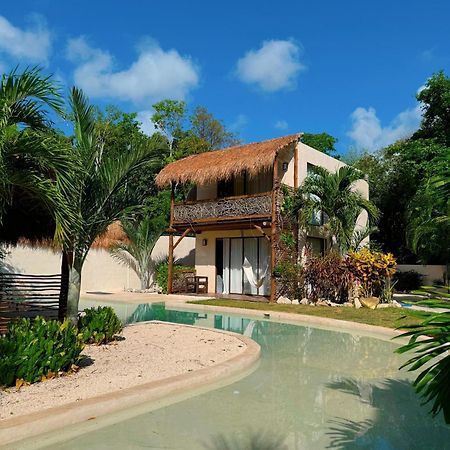 Villa Ahal, Chemuyil Buitenkant foto