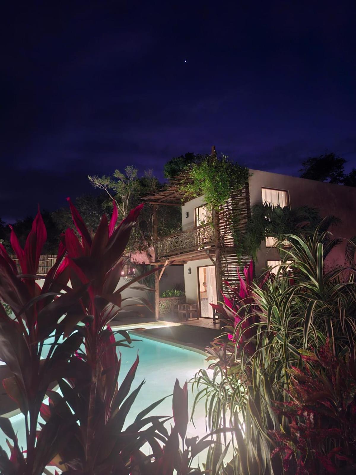 Villa Ahal, Chemuyil Buitenkant foto