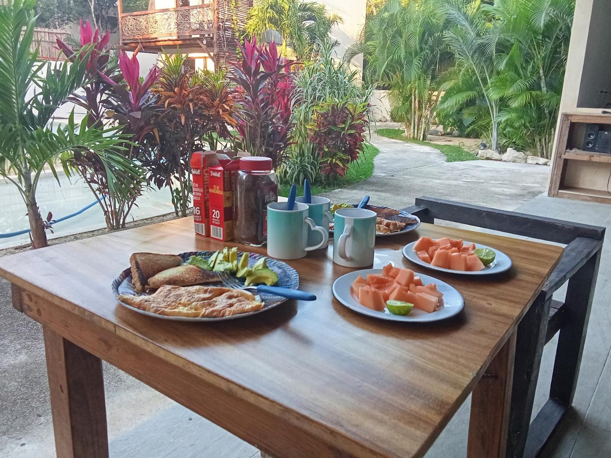 Villa Ahal, Chemuyil Buitenkant foto