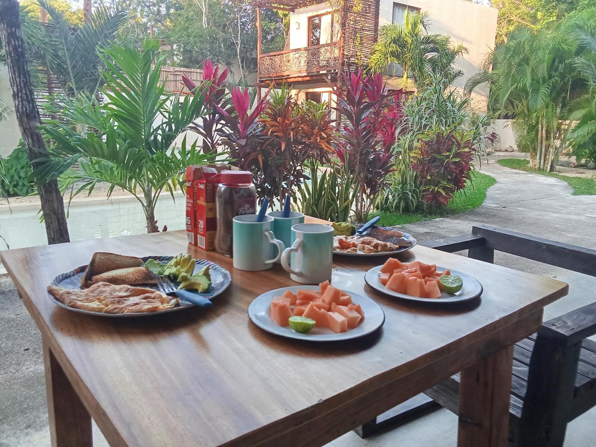 Villa Ahal, Chemuyil Buitenkant foto