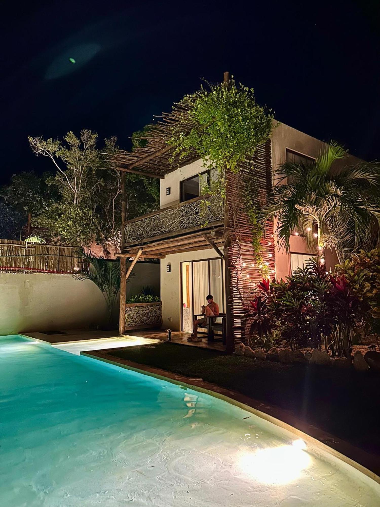 Villa Ahal, Chemuyil Buitenkant foto