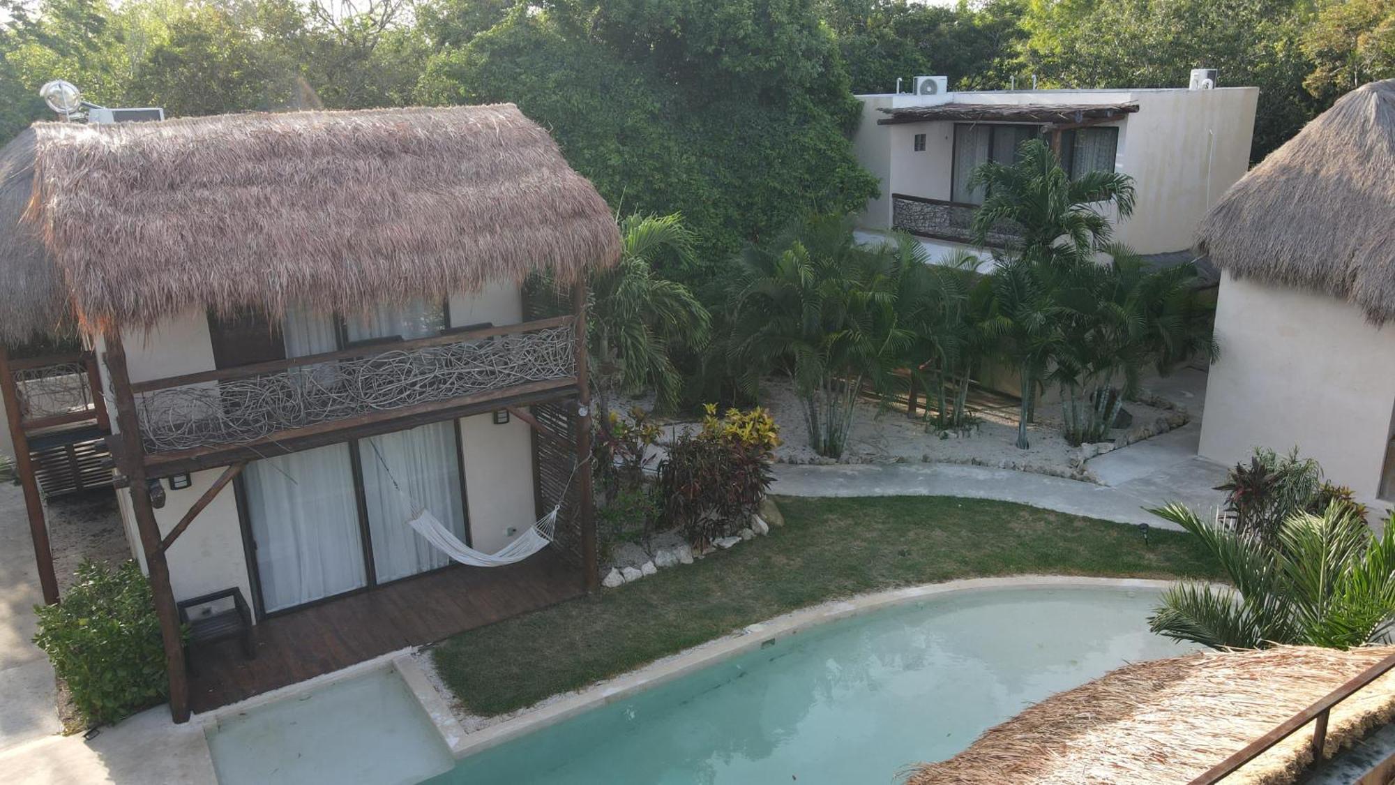 Villa Ahal, Chemuyil Buitenkant foto