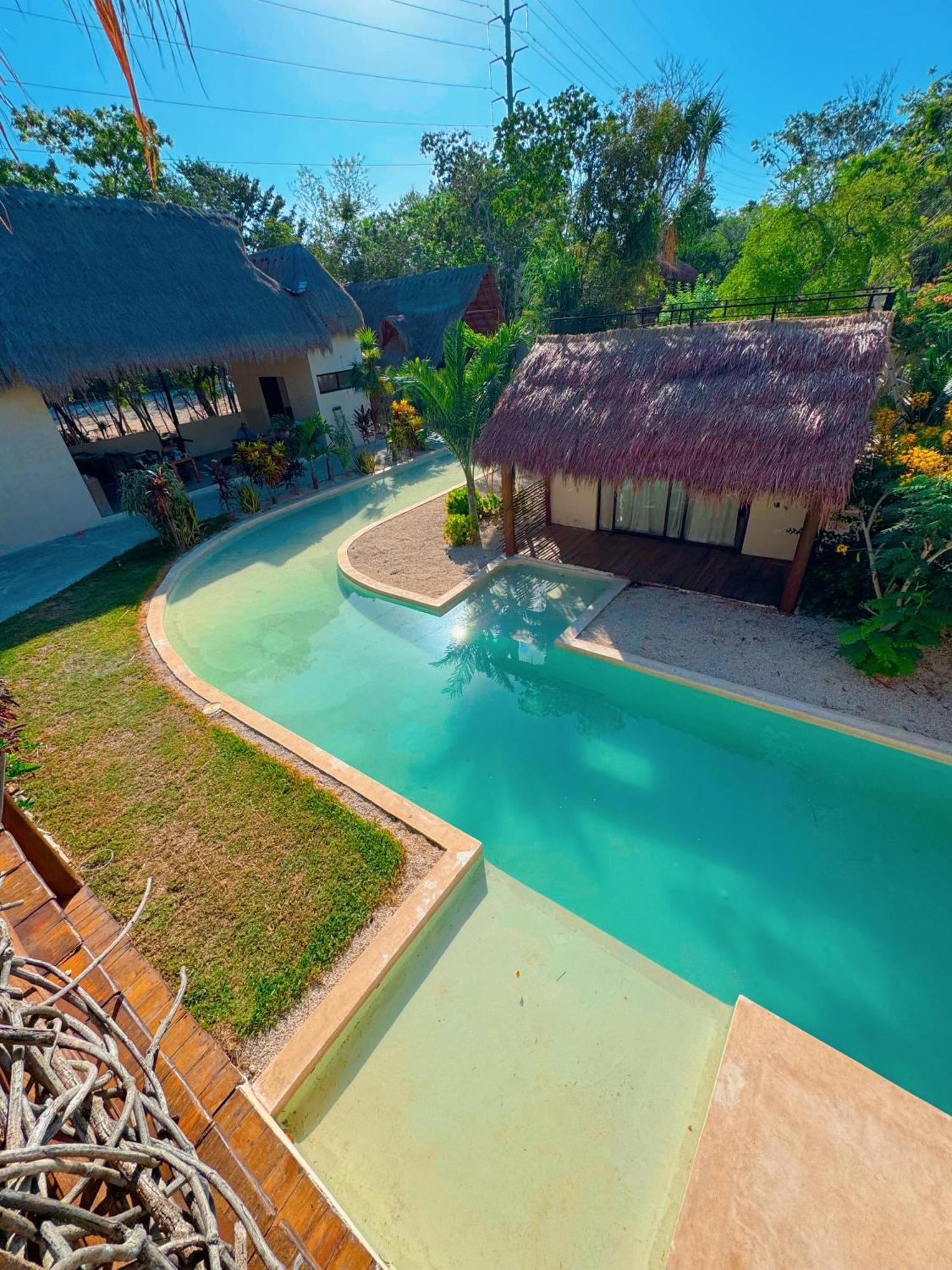 Villa Ahal, Chemuyil Buitenkant foto